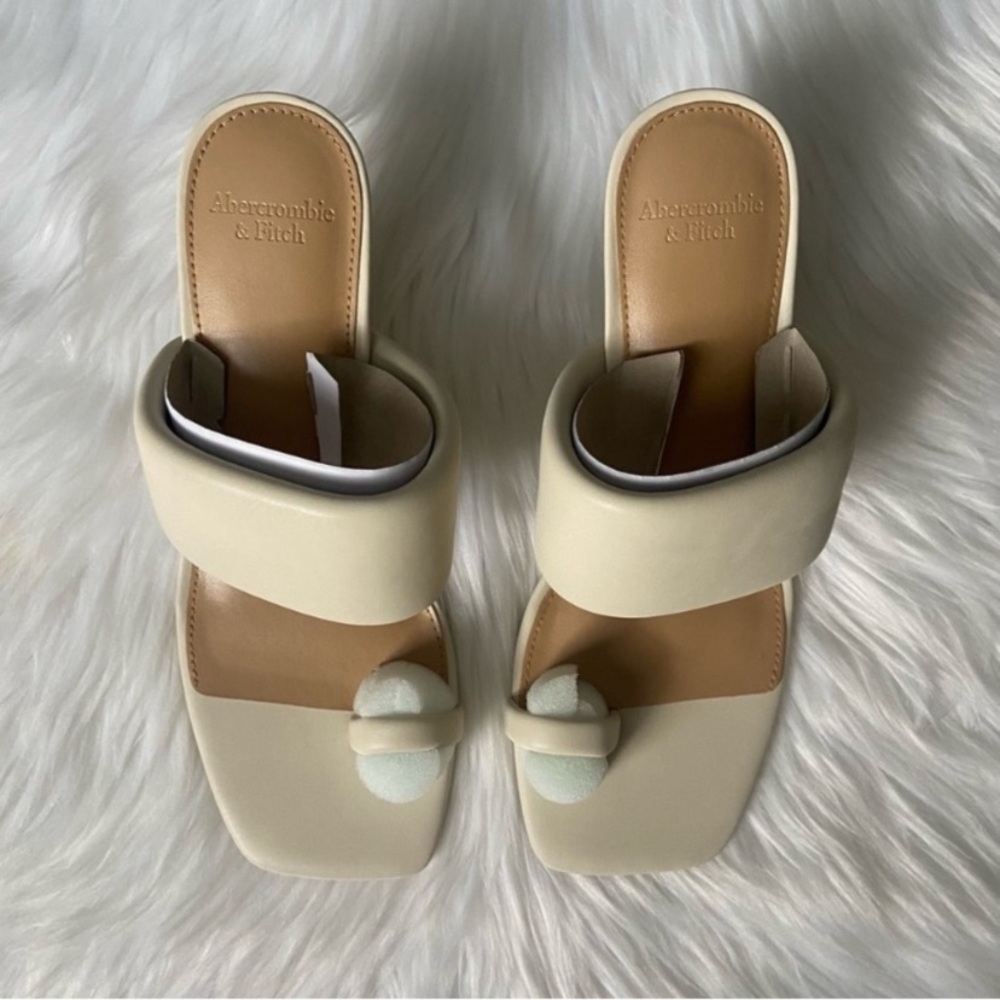 toe strap mule heels